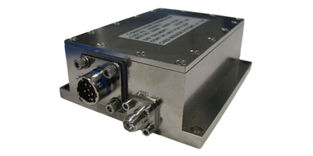 Top right view of DXP50 Digital C-Band Radar Transponder