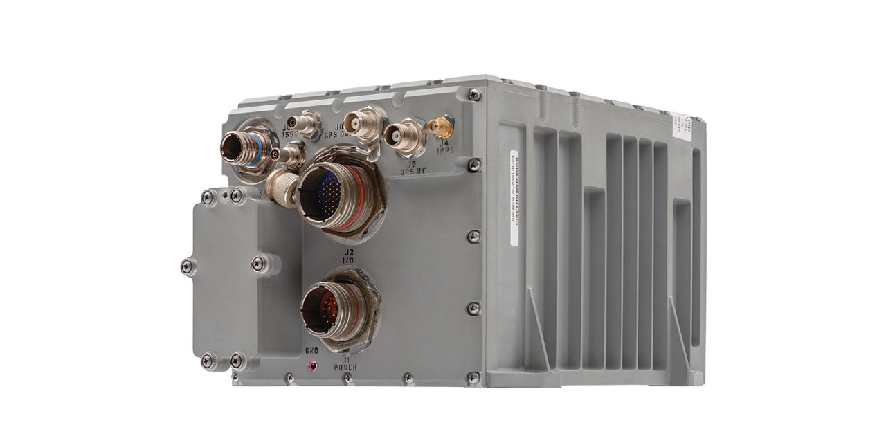 Front left view of Embedded GPS/INS