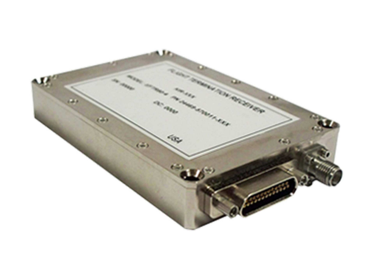 Upper side view of HFTR60-3: Digital Tone-Based Flight Termination Receiver/Decoder