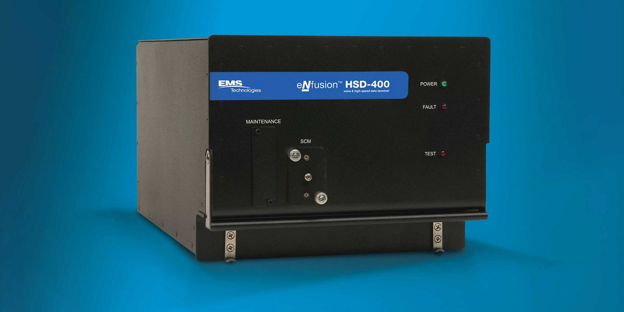 HSD 400 Voice and High-Speed Data Transceiver
