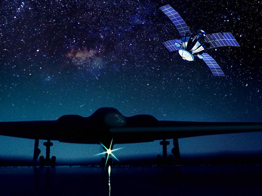 Night Sky Stargazing In A Defense Zone