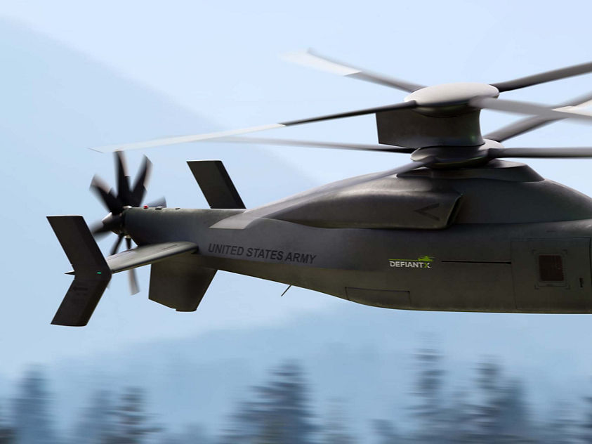 DEFIANT X helicopter