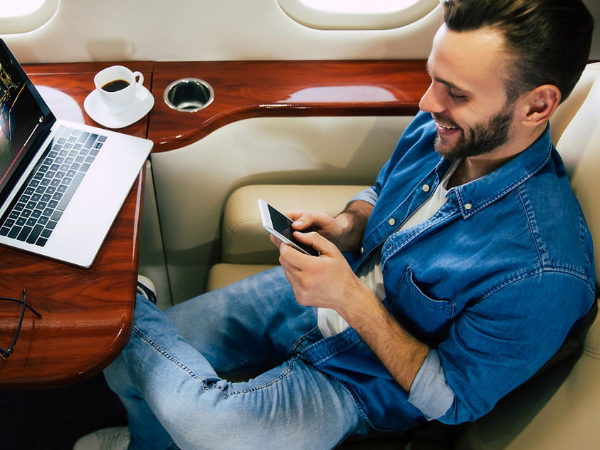 WiFi in Business Aircraft