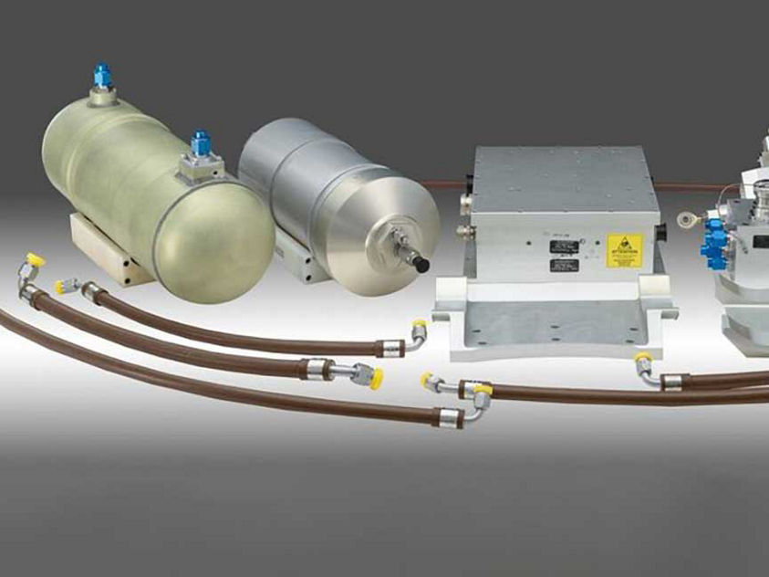 An illustration of a commercial marine machine system