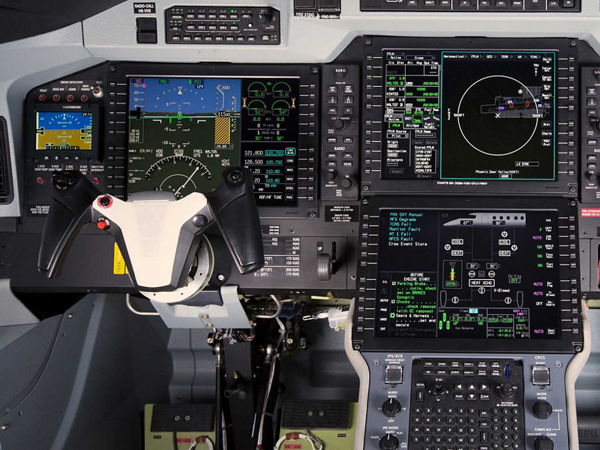 Cockpit Pilatus
