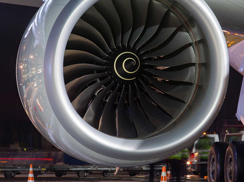 Plane engine