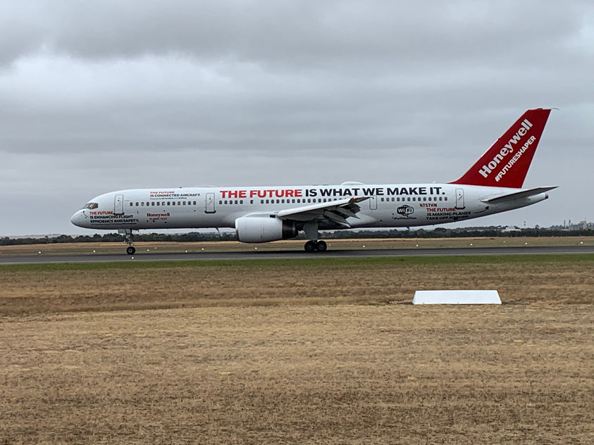 HONEYWELLS  LEGENDARY BOEING 757 TEST AIRCRAFT 