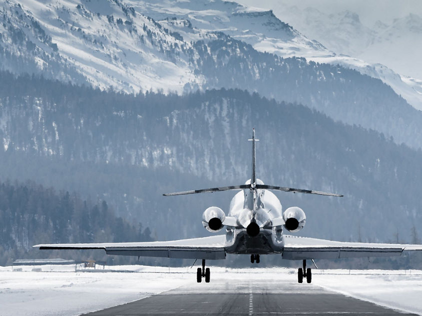 Sirplane on a runway