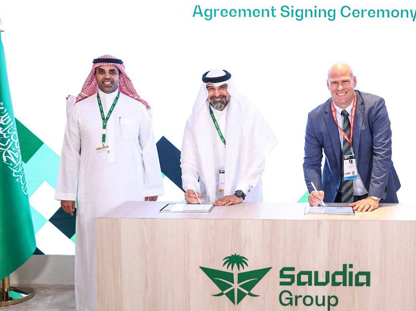 Honeywell and Saudia Group Agreement Signing Ceremony