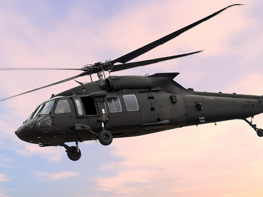 image of a black hawk helicopter image