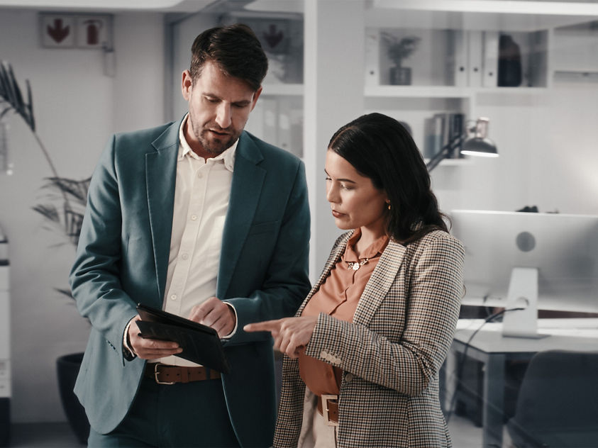 business people collaborating