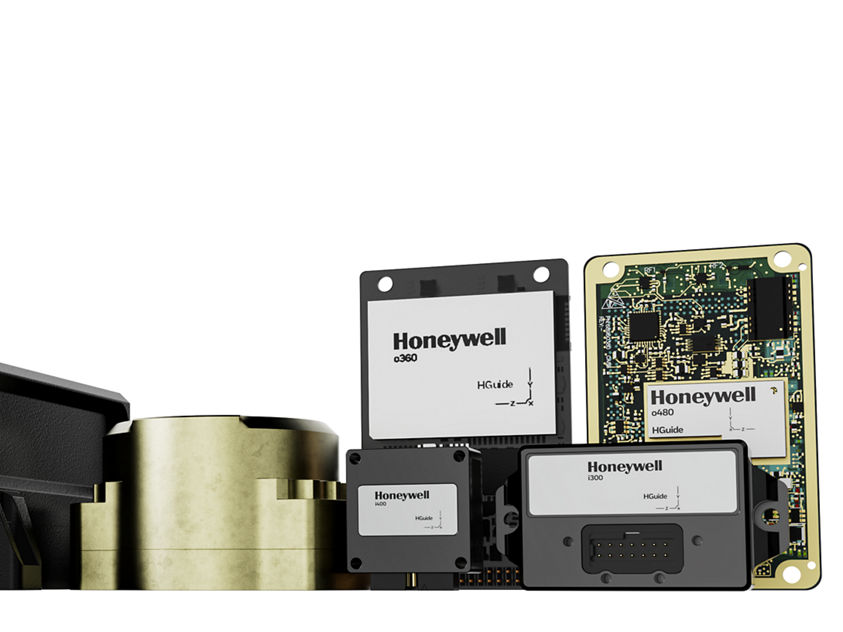 The image displays a variety of  industrial components manufactured by Honeywell.