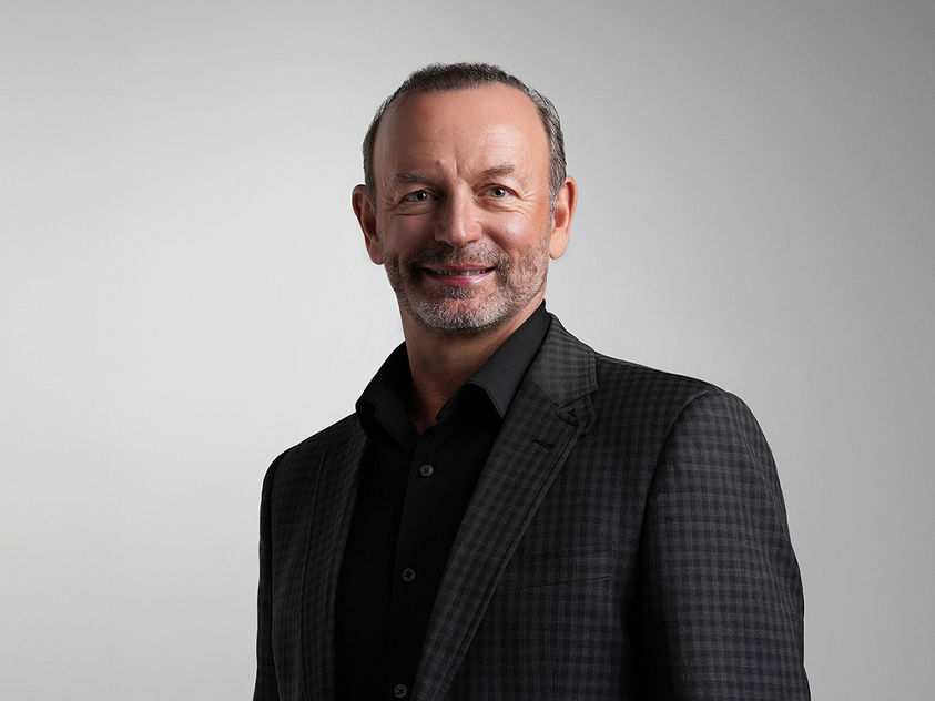 Medium shot portrait of John Donofrio