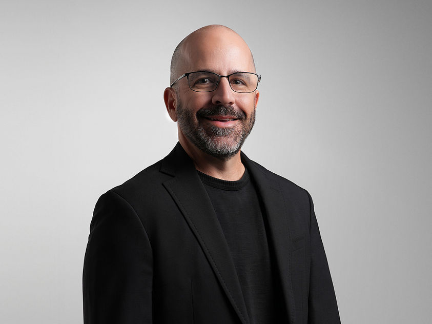Medium shot portrait of Todd Giles