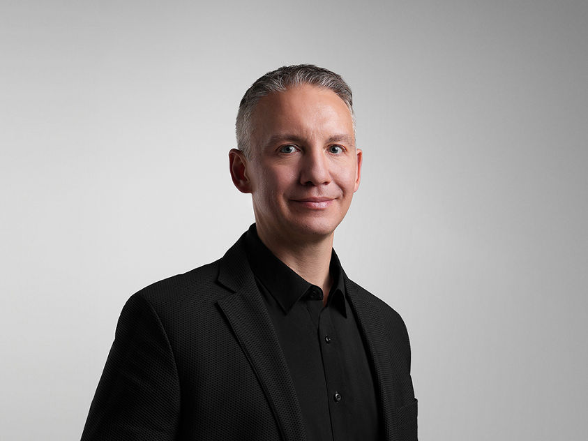 Medium shot portrait of Matt Milas