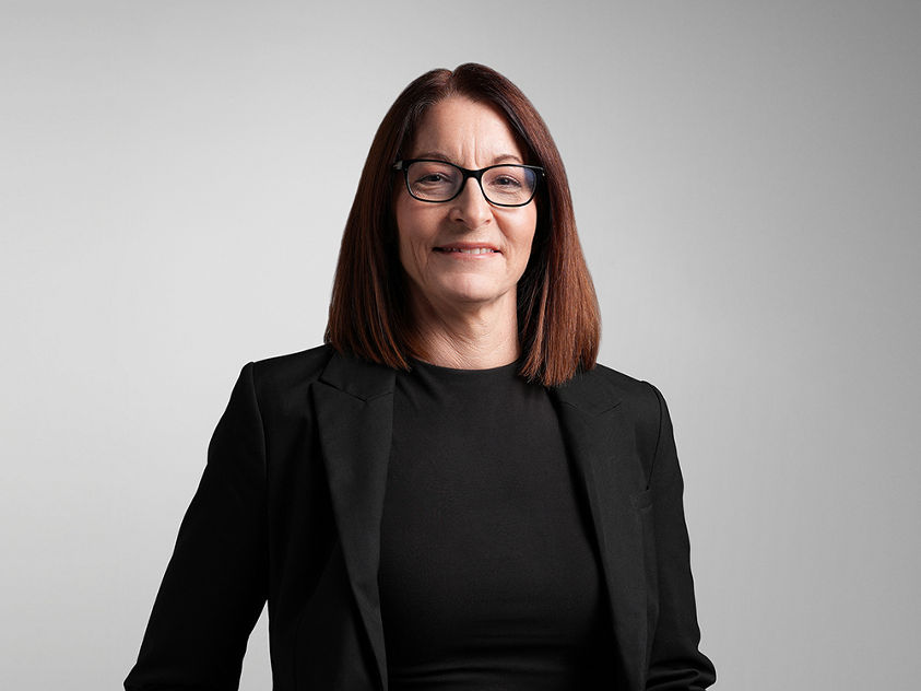 Medium shot portrait of Karen Arlak