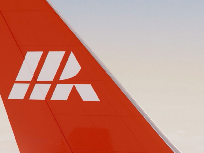 airplane tail with Honeywell Aerospace logo