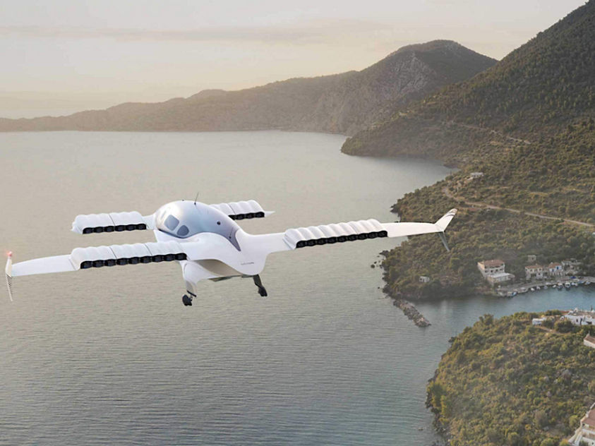 Lilium jet overflying the future of flight autonomous aviation