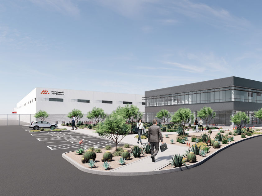 architectural rendering of the main exterior of Tempe building