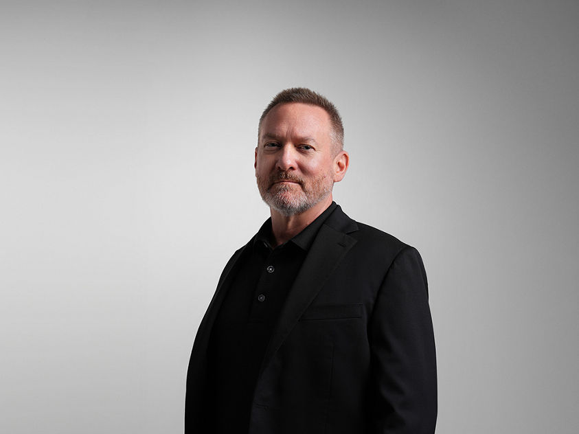 Medium shot portrait of Dave Marinick