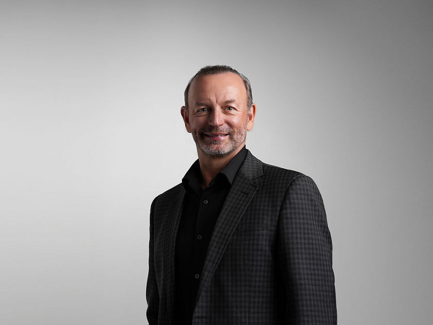 Medium shot portrait of John Donofrio