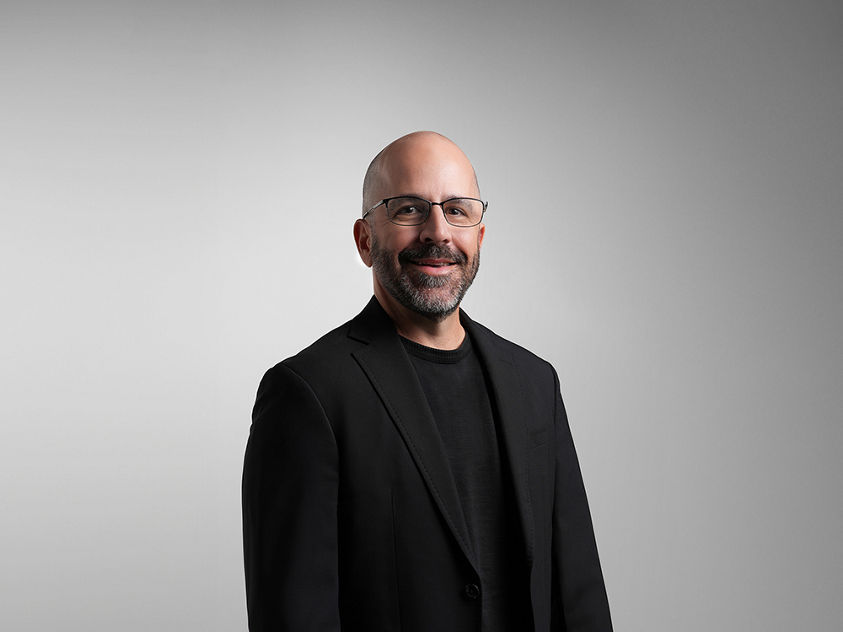 Medium shot portrait of Todd Giles