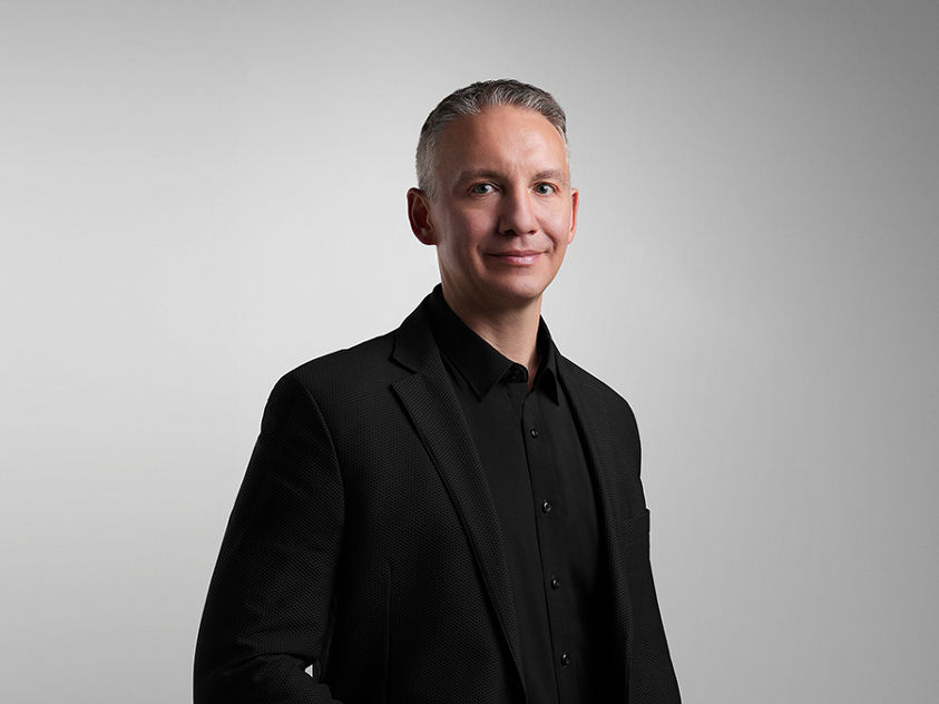 Medium shot portrait of Matt Milas