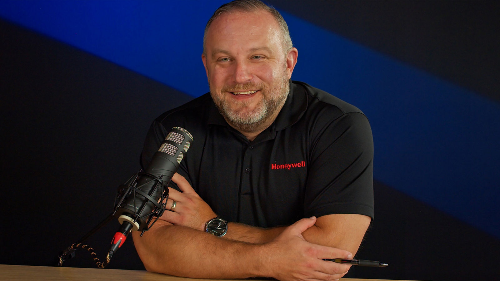 Adam Kress, host of Aerospace Unplugged at Honeywell Aerospace Technologies.