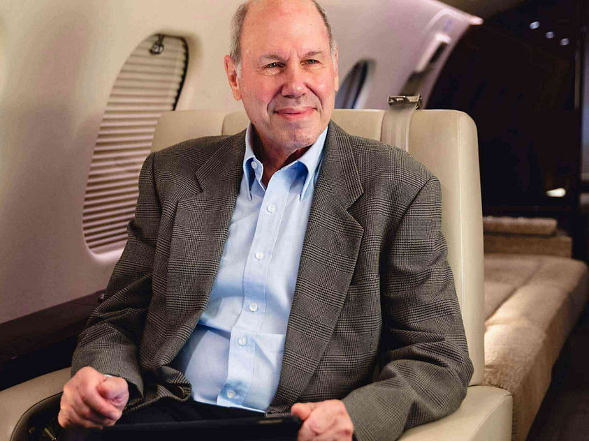 Case Study Michael Eisner Stays Connected at 40,000 Ft and Beyond